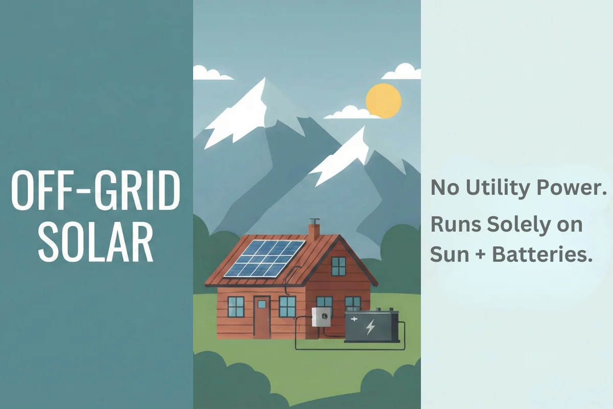 image for "types: off grid solar power plant" section